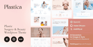 Plastica – Plastic Surgery & Beauty WordPress Theme