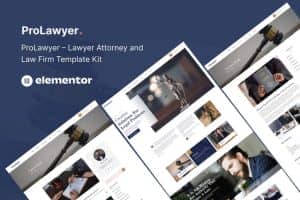 Prolawyer – Lawyer and Law Firm Elementor Kit