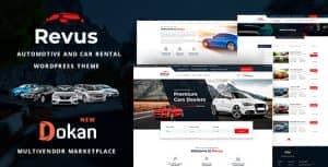 Revus – Automotive & Car Rental WordPress Theme