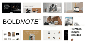 Boldnote – Portfolio Theme
