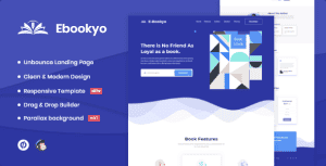 Ebookyo – Ebook Unbounce Landing Page Template