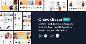 ChawkBazar – Ecommerce Lifestyle and Fashion Store React Next Template