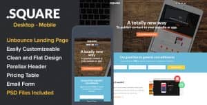 DotSquare App Landing Page