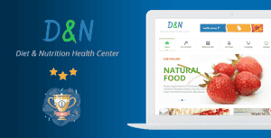 Diet & Nutrition Health Center – WordPress Theme