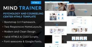 Mind Trainer – Psychology and Counseling Center HTML5 Template