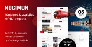 Nocimon – Transportation & Logistics HTML Template