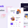Edurock – Online Courses & Education LMS Figma Template