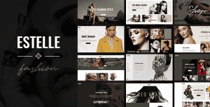 Estelle – Fashion and Modelling Agency Theme