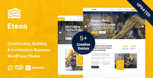 Eteon – Construction And Building WordPress Theme