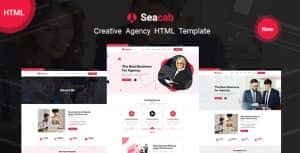 Seacab – Creative Agency HTML Template