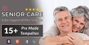 Senior Care – Elders Support HTML5 Template
