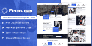 Finco – Finance and Consulting HTML Theme