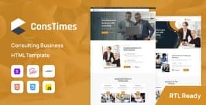ConsTimes – Consulting Business HTML5 Template