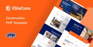 Elitecons – Construction Building PHP Template