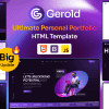 Gerold – Personal Portfolio HTML Template