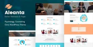 Aleanta – Psychology Consulting WordPress Theme