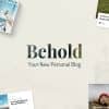 Behold – Personal Blog WordPress Theme