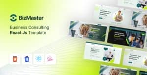 BizMaster – Business Consulting & Finance React Js Template