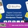 Bizzpro – Digital Corporate Business Creative WordPress Theme Multipurpose