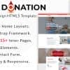 Blood Donation – Activism & Campaign HTML5 Template