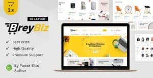 BreyBiz – Multipurpose OpenCart 3 Theme