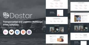 Destar – Transportation and Logistics HTML5 Template
