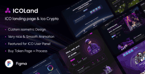 ICOLand | ICO Landing Page