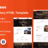 InduPress – Industry & Factory HTML Template