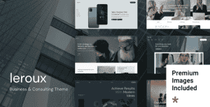 Leroux – Business Consulting WordPress Theme