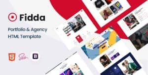 Fidda – Portfolio & Agency HTML5 Template