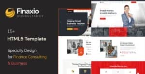 Finaxio – Business and Finance Consulting HTML Template