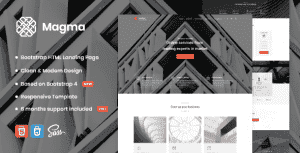 Magma – Business Landing Page Template