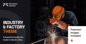 Manufaktur Solutions – Industry and Factory Theme