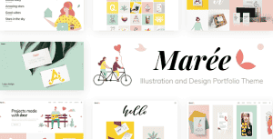 Marée – Illustration and Design Portfolio Theme