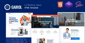 Gairol – Coworking Space HTML5 Template