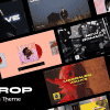 Micdrop – Music WordPress Theme