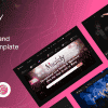 Musicly – Music Bands and Musicians HTML Template
