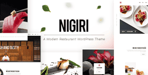 Nigiri – Restaurant Theme