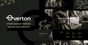Overton – Creative Theme for Agencies and Freelancers