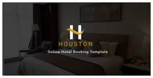 Houston – Online Hotel Booking Template