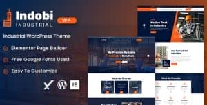 Indobi – Industrial WordPress Theme