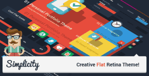 Simplicity – Creative Flat Retina Theme