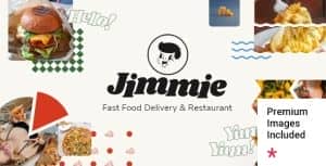 Jimmie – Fast Food Delivery and Restaurant Theme