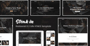 Steak In – Restaurant & Cafe HTML5 Template