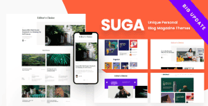 Suga – Magazine and Blog WordPress Theme