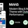 Maag – Modern Blog & Magazine WordPress Theme