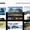 TrekOn – Extreme Sports and Adventure Theme