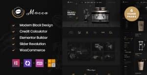 Mocca – Coffee Shop WooCommerce Theme