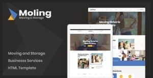 Moling – Moving and Storage Services HTML Template