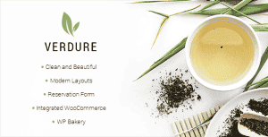 Verdure – Organic Tea Shop Theme